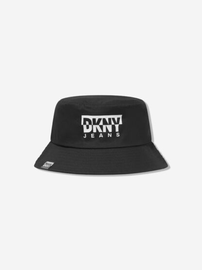 DKNY Boys Logo Bucket Hat