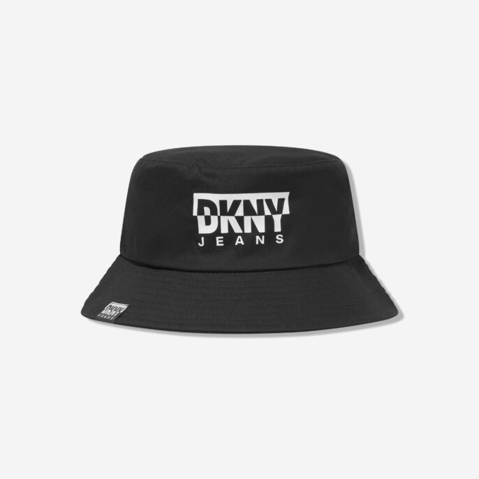 DKNY Boys Logo Bucket Hat