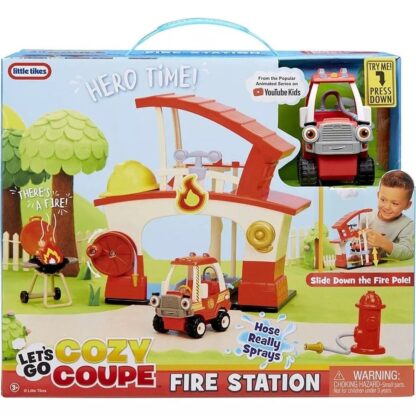 Little Tikes Lets Go Cozy Coupe Fire Station